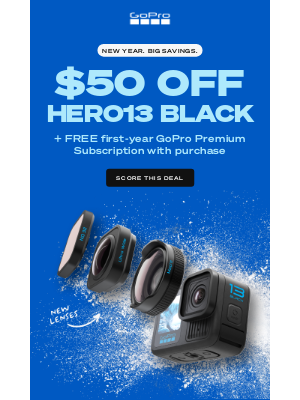 GoPro - Don't Miss Big Sales to Kick Off 2025 🎉