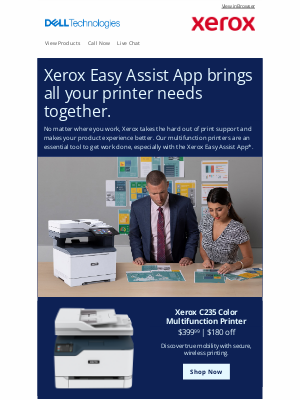 Dell - Enjoy the easy life with Xerox® Easy Assist App.