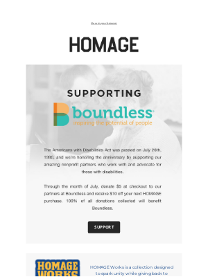 HOMAGE - There is boundless potential in all people