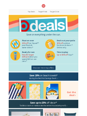 Target - Your new weekly deals are here!