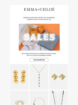 Ready for the vacations? Your jewelry too!
