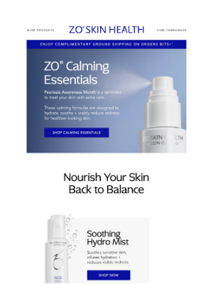 ZO Skin Health - Relief For Stressed, Sensitive Skin