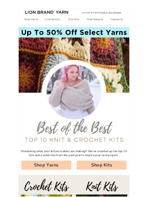 Lion Brand Yarn - The Best of The Best: Part Two