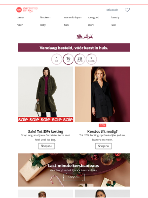 Wehkamp (Netherlands) - Sale! Tot 50% korting op damesmode