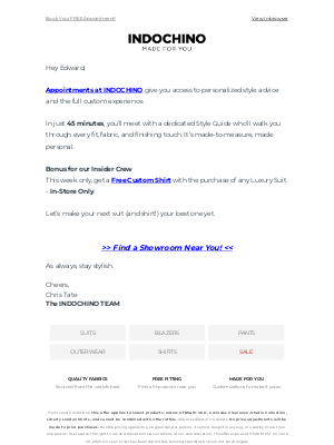 INDOCHINO - Claim Your Free Shirt Before It’s Gone