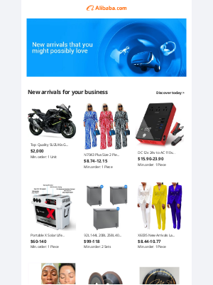 Alibaba - New arrivals