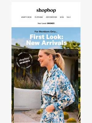 Shopbop - EARLY ACCESS: 186 new arrivals