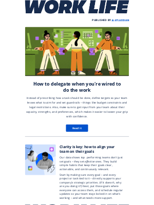 Atlassian - How to delegate when you're a control... enthusiast 😉