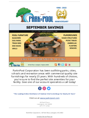 ParknPool - SEPTEMBER SAVINGS - Call Today!