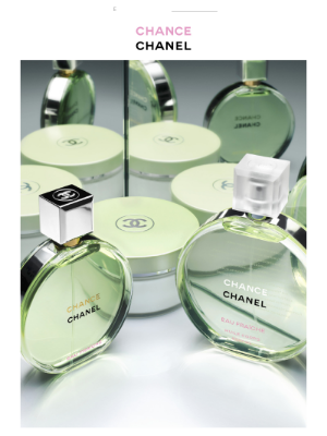 Chanel (Japan) - チャンスの香りに躍動感を