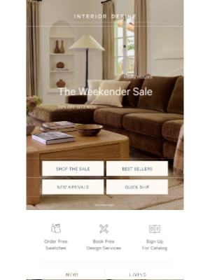 Interior Define - 20% OFF ENDS TONIGHT