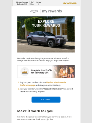 Chevrolet - Sandy, get the most from My Chevrolet Rewards†