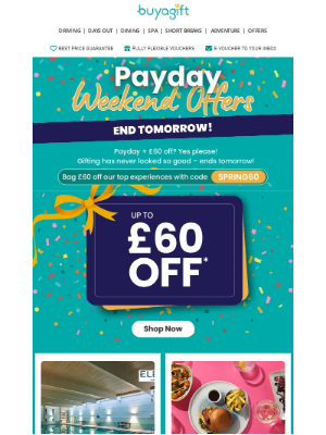 Buy A Gift (United Kingdom) - 🎁 £60 Off | Gifting Goals: Nailed