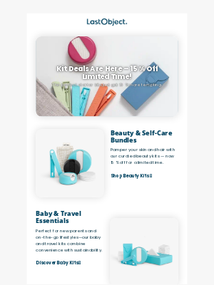 LastObject - 🎉 Kit Deals Are Here – 15% Off Limited Time!