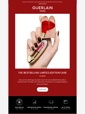 Guerlain - The Limited-Edition Rouge G Case is Back