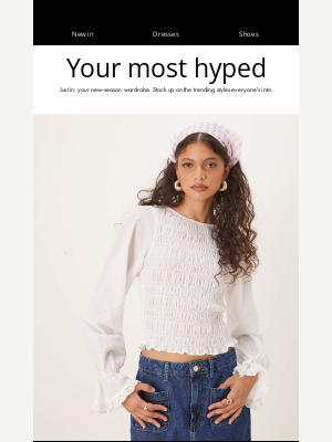 ASOS (United Kingdom) - Your most hyped