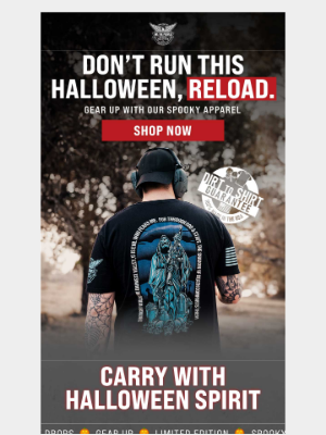 Wethepeopleholsters - Don't Run this Halloween, Reload 😤