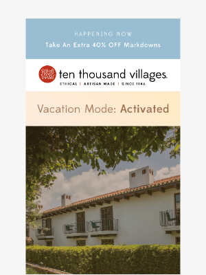 Ten Thousand Villages - Pack Light, Shop Right: Ethical Essentials 🧳