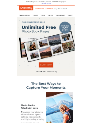 Shutterfly - Oooh! Claim your FREE photo book pages + more HUGE deals