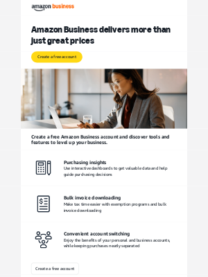 Amazon - william, the Amazon you know, now for business