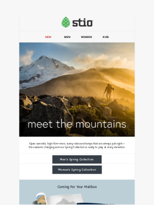 Stio - Spring Performance, Mountain Perspective