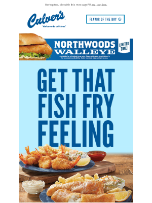 Culver's - Try a Classic Wisconsin Fish Fry