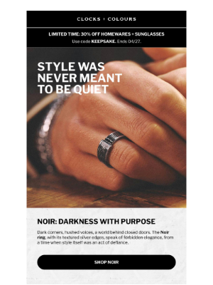 Clocks and Colours - Behind Closed Doors: The NOIR Ring Story