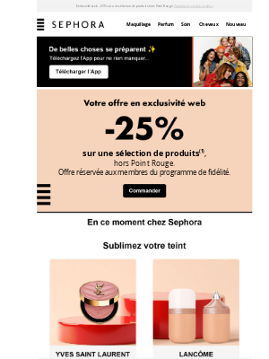 Sephora (France) - Une offre beauté à ne pas manquer 😍