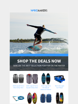 WakeMAKERS LLC - Get Your Gear for Less!