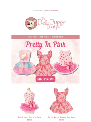Posh Puppy Boutique - Unleash the Cutest Looks for Your Dog!
