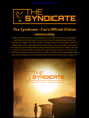 Fox International - Great News - The Syndicate is Expanding!