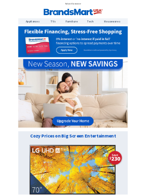 BrandsMart USA - 🍂  New Season, New Savings!