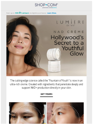 SHOP - Launch Alert! Breakthrough NAD+ Skincare Is Here