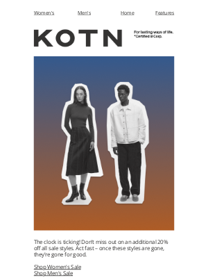 Kotn - Last Day to Save