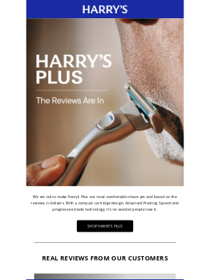 Harry's - “This blade is a WINNER.”