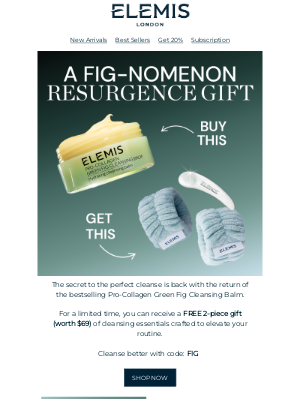 ELEMIS - Ready for the Ultimate Cleansing FREE Gift? 🎁