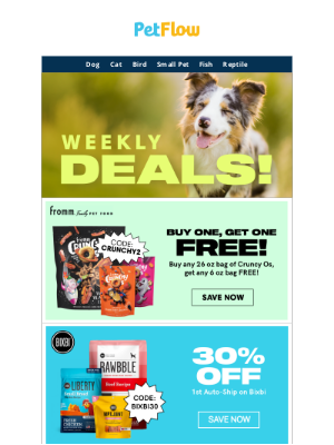 PetFlow - Weekly Deals From PetFlow!