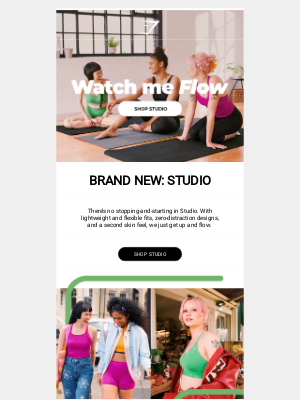 Gymshark (UK) - New Studio is here! 🧘‍♀️✨