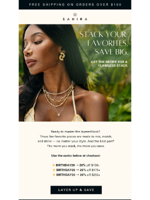 Sahira Jewelry Design - The Art of the Stack💎