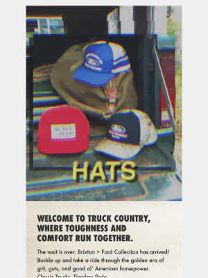 Brixton LLC - Brixton × Ford: The Collection Is Here!