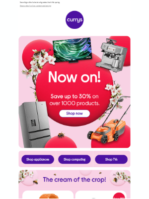 Currys (United Kingdom) - A-May-Zing Deals are now on!