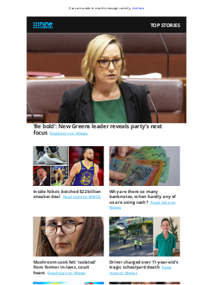 9NOW (Australia) - PM Edition: New Greens leader reveals party's next focus | Inside Nike's botched $22 billion deal