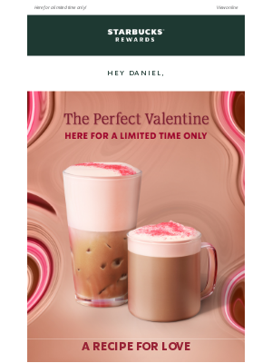 Starbucks UK - A berrylicious Valentine's treat 💕