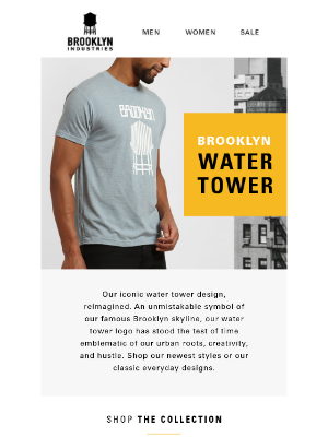 Brooklyn Industries - NEW IN: Water Tower Collection