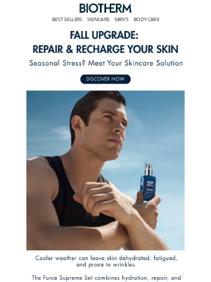 Biotherm - Enjoy 25% Off Force Supreme 💧