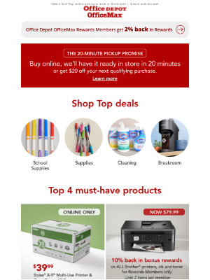 Office Depot & Office Max - Summer Deals are HERE. See what's HOT inside!