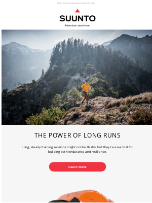 suunto - Learn the power of long runs