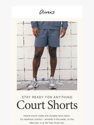 OLIVERS - Introducing our new Court Shorts