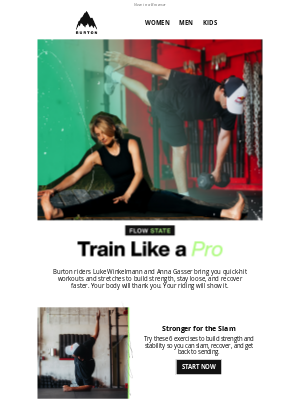 Burton Snowboards - New Rider Workouts: Don’t Wait for the Mountain