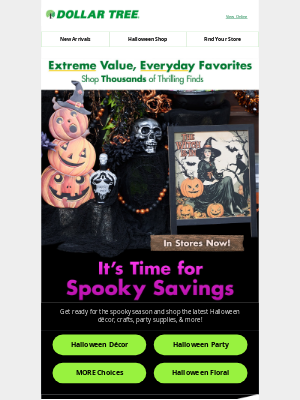 Dollar Tree - Scary good deals for your home🎃